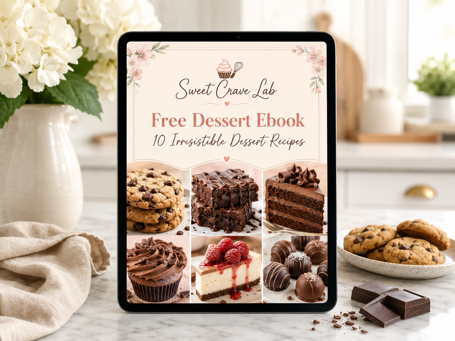 Free Sweet Crave Lab dessert ebook cover