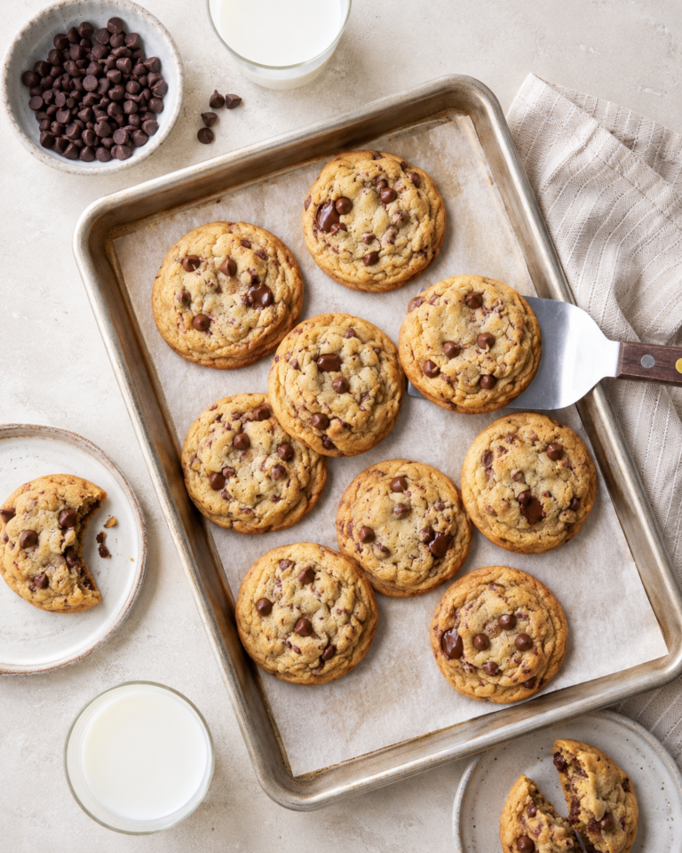 Bakery-Style Chocolate Chip Cookies