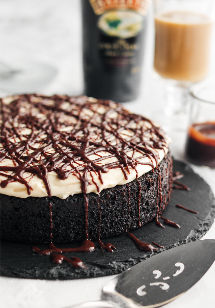 Chocolate Irish Cream Cake