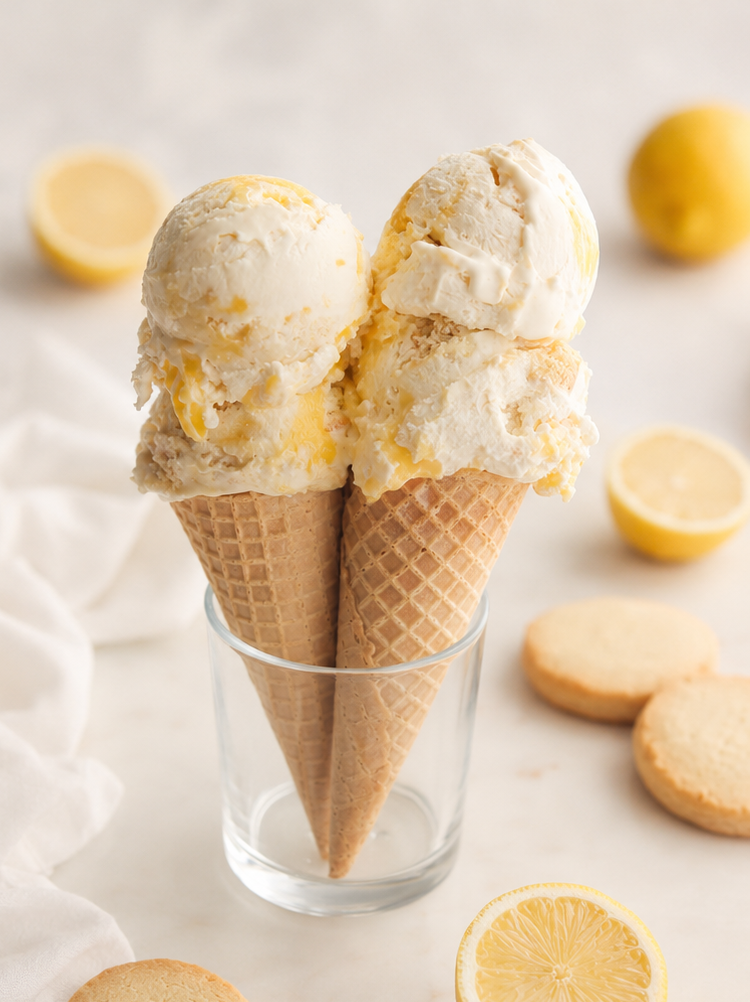 Lemon Bar Ice Cream