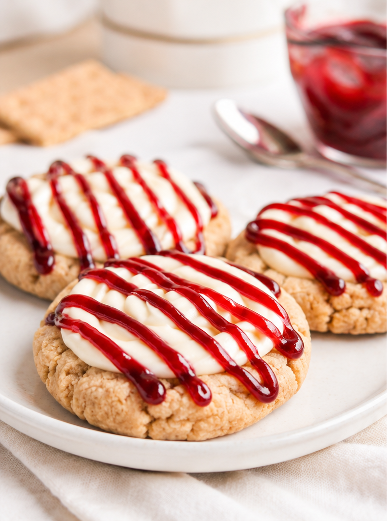 Raspberry Cheesecake Cookies