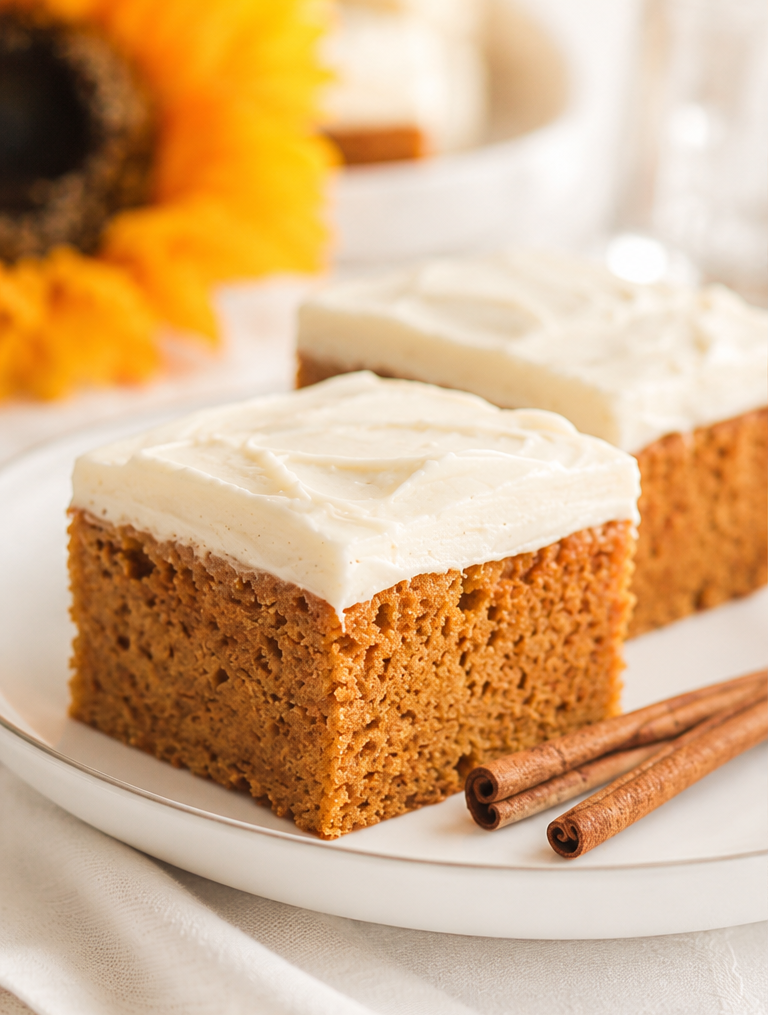 Sweet Potato Cake with Cream Cheese Frosting