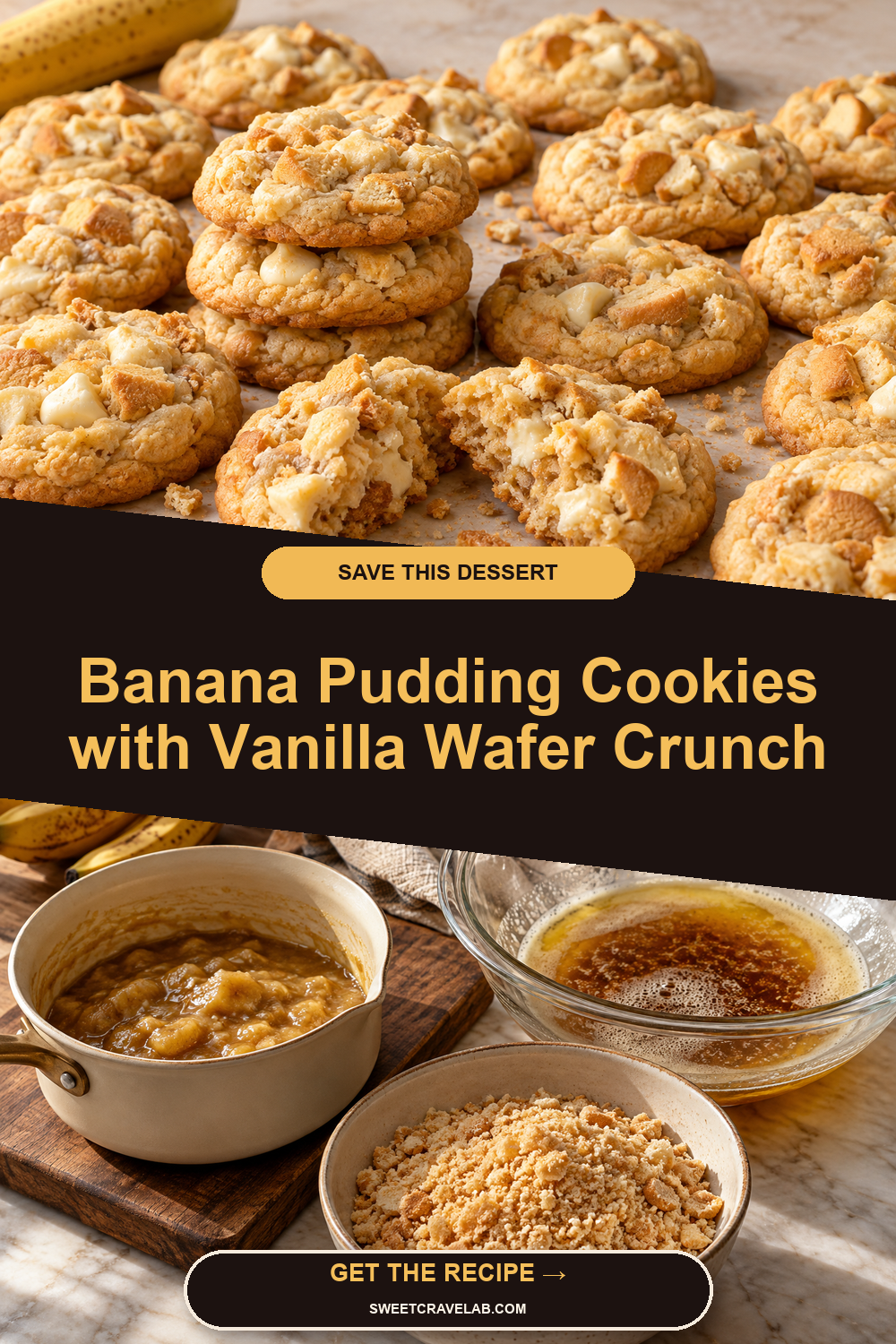 Easy Banana Pudding Cookie Recipe