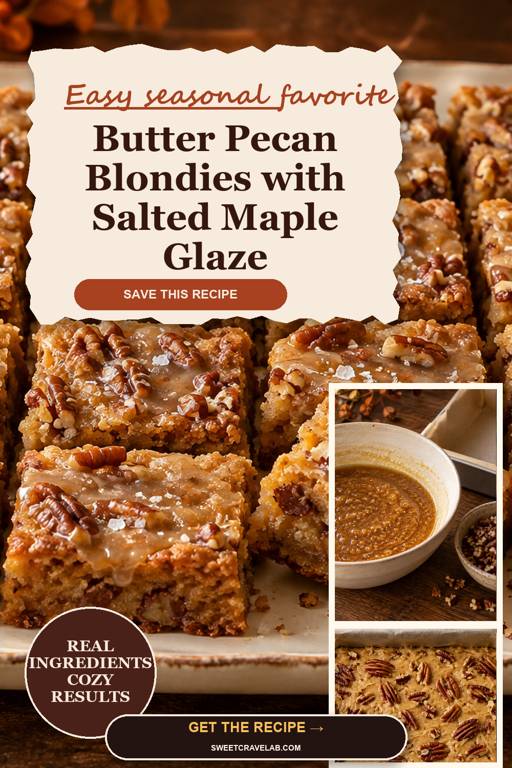 Butter Pecan Blondies