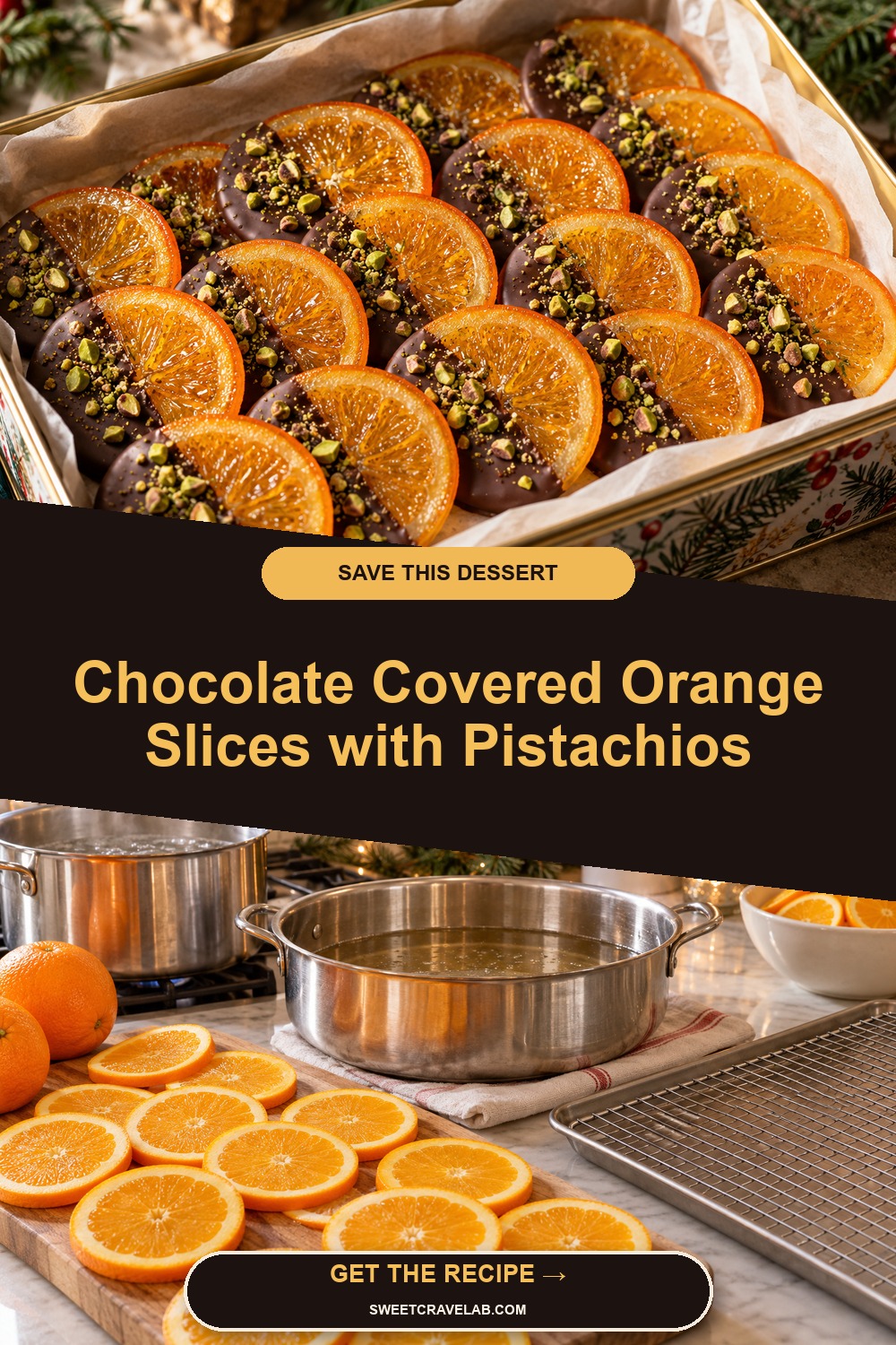 Make-Ahead Chocolate Covered Orange Slices Recipe