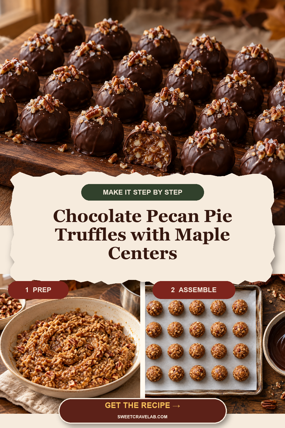 Easy Thanksgiving Chocolate Truffles