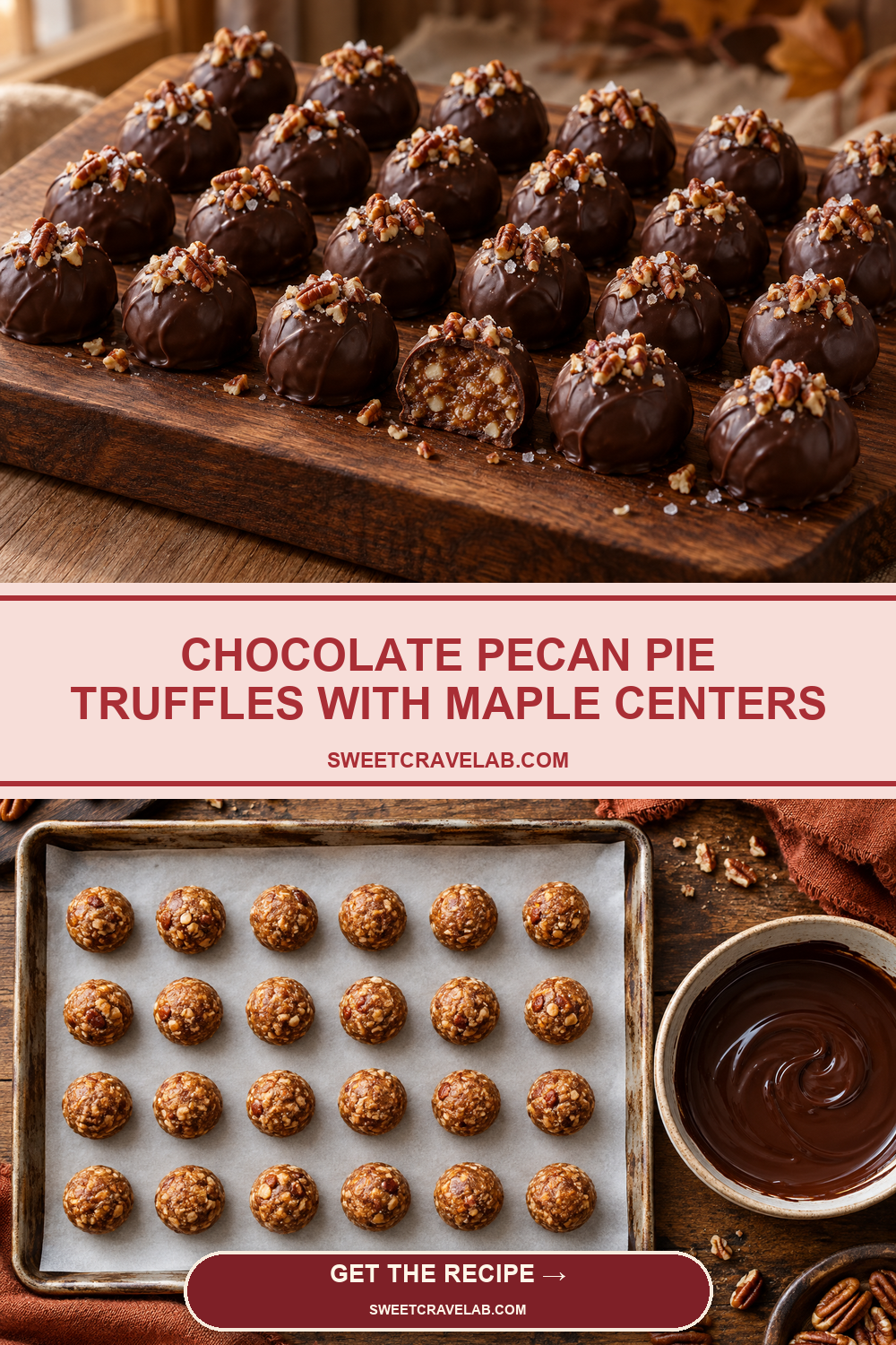 Make-Ahead Pecan Pie Candy Bites