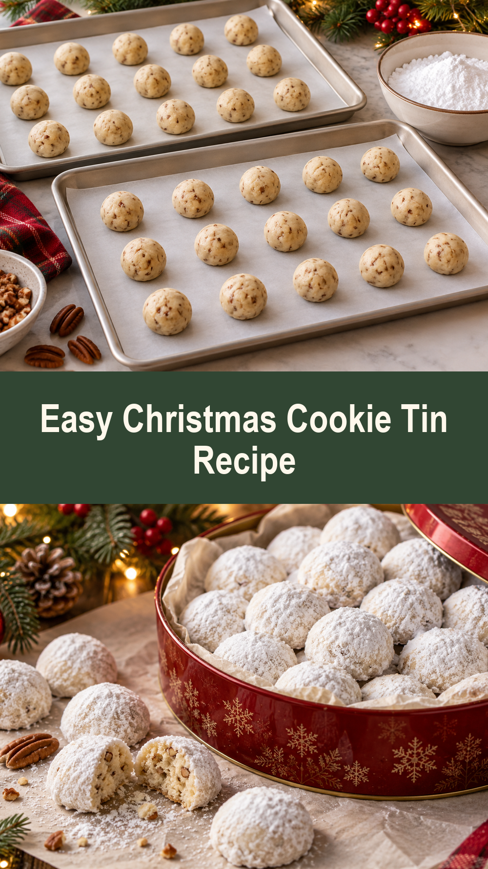 Easy Christmas Cookie Tin Recipe