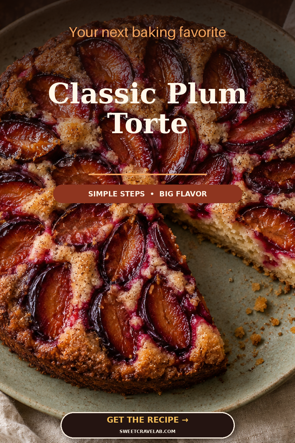 The Elegant Plum Cake of Autumn