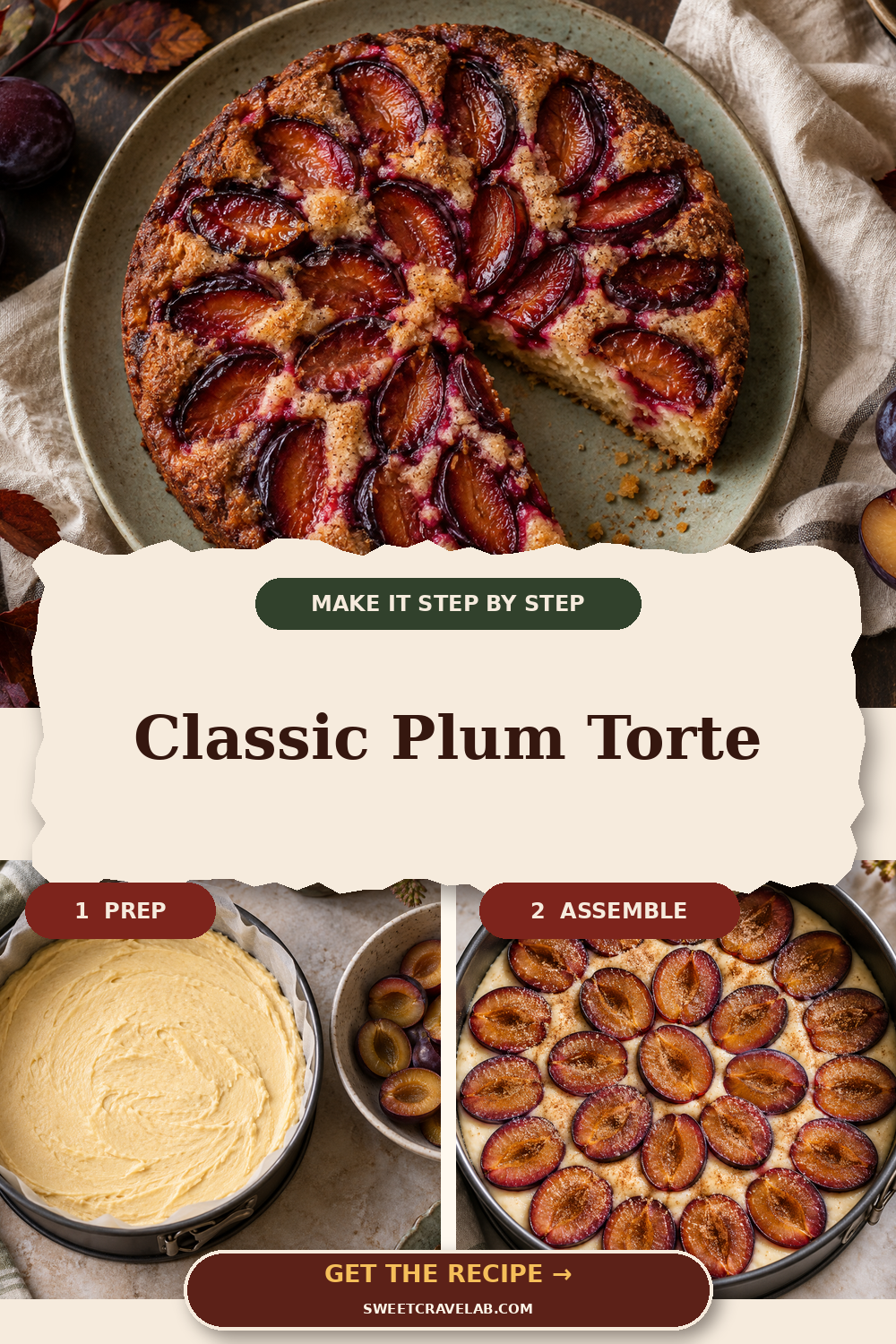 Easy Classic Plum Cake Recipe