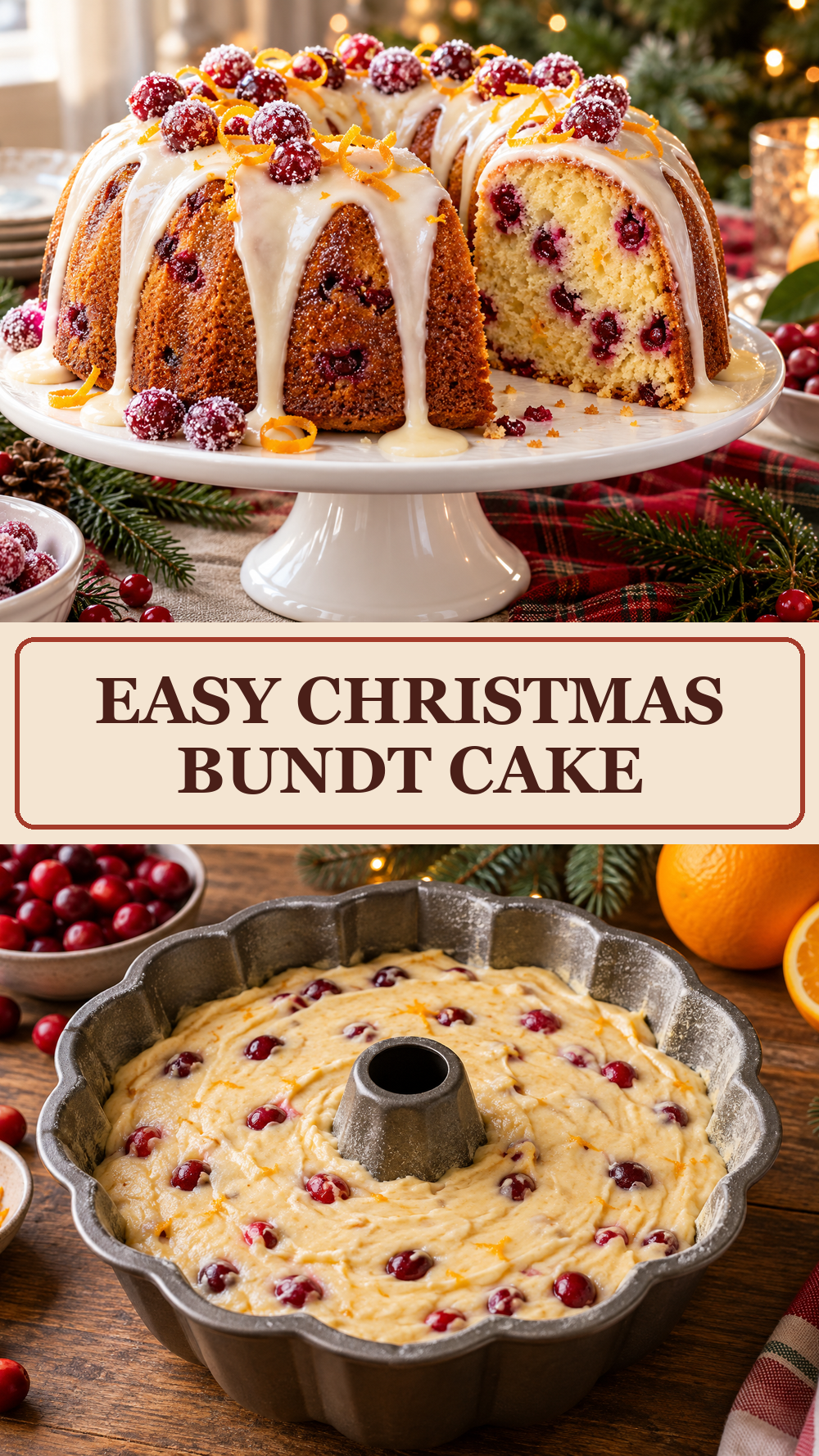 Easy Christmas Bundt Cake