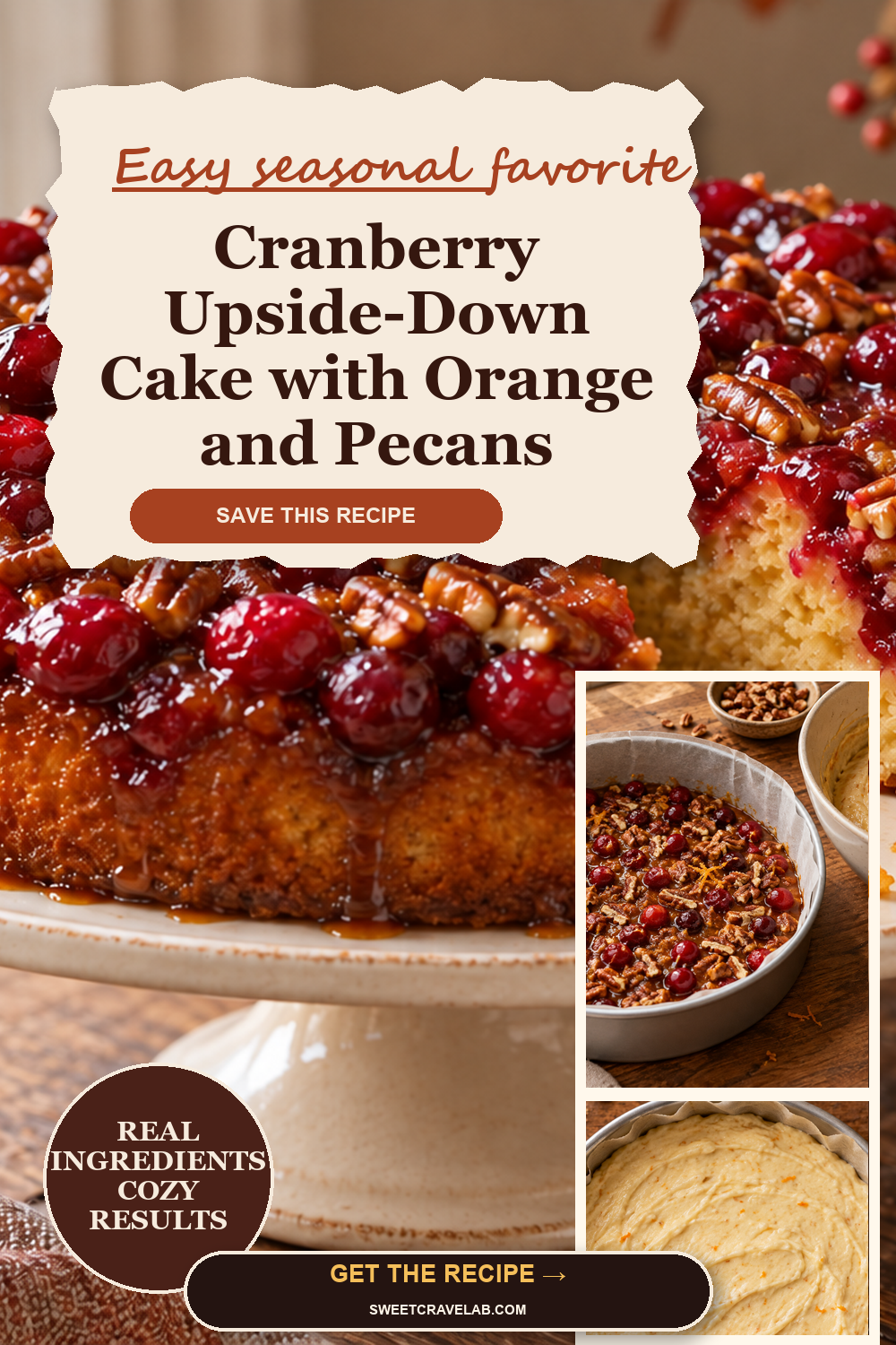 Cranberry Upside-Down Cake