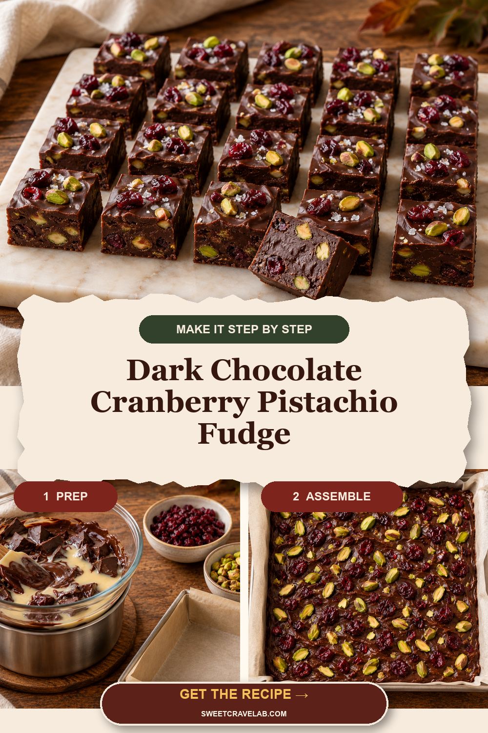 Giftable Dark Chocolate Fudge Squares