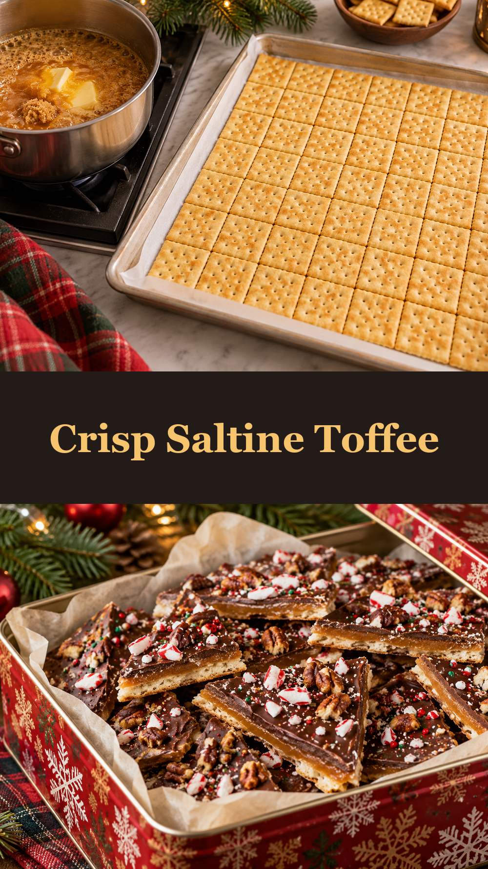Crisp Saltine Toffee