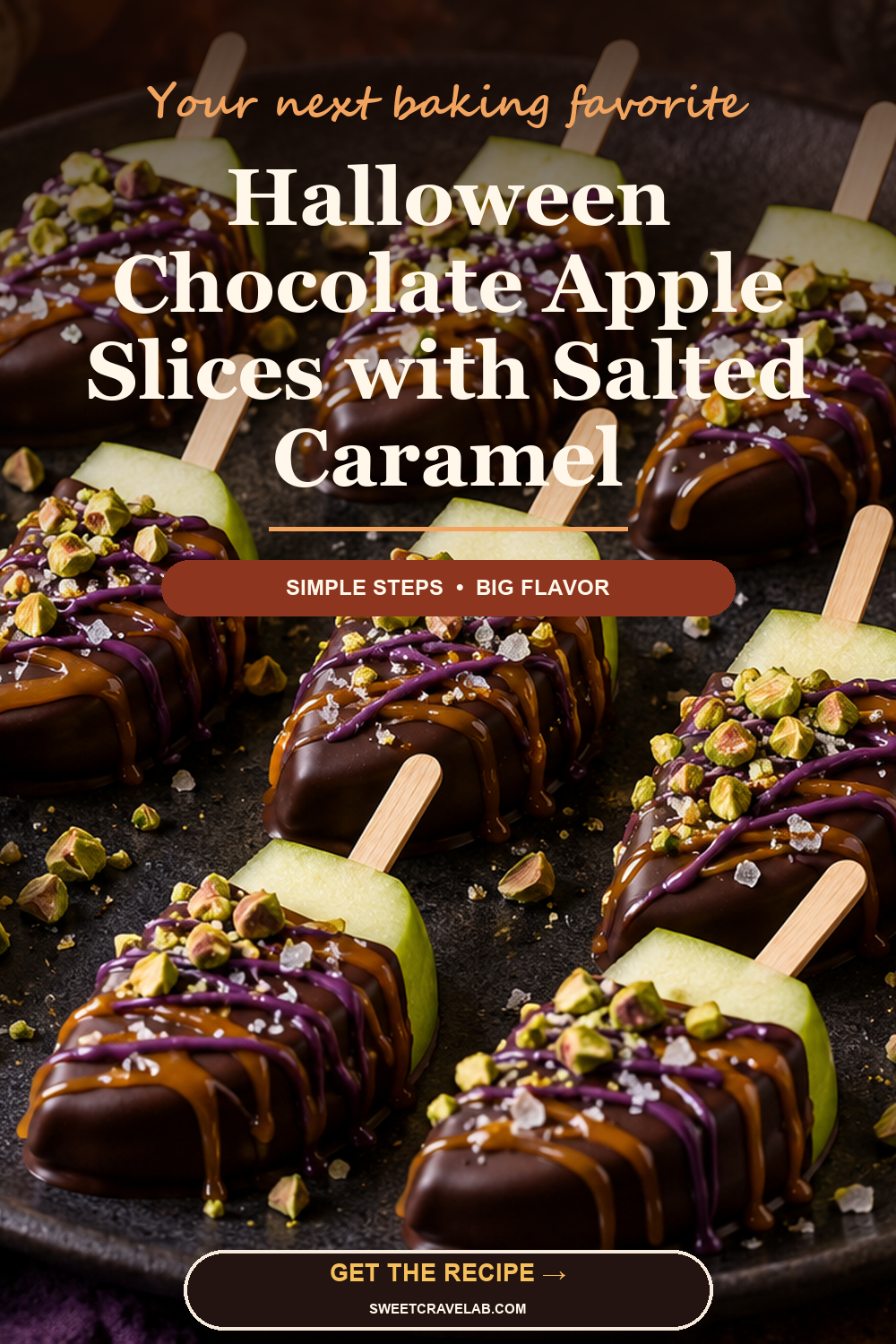 Easy Chocolate Caramel Apple Slices