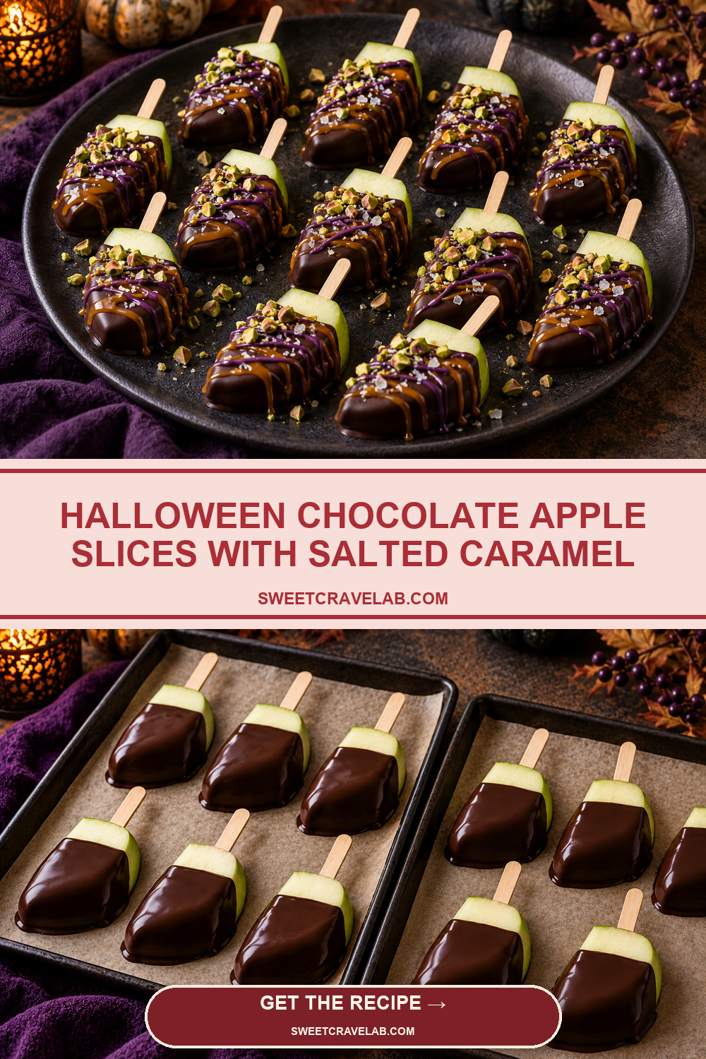 Shareable Halloween Apple Treats
