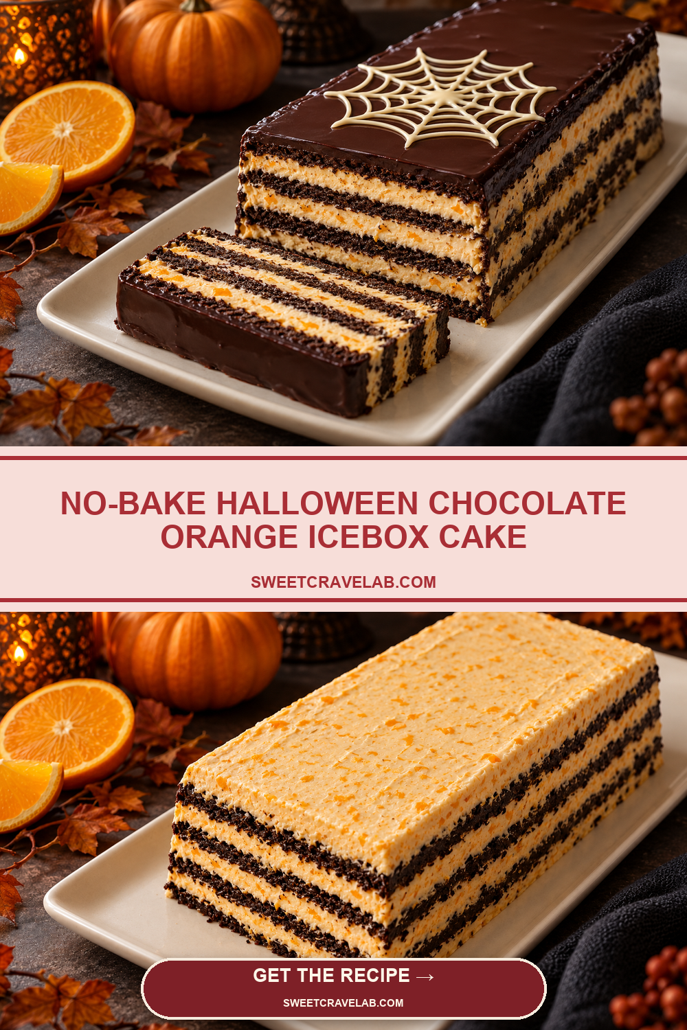 Easy Make-Ahead Spooky Cake