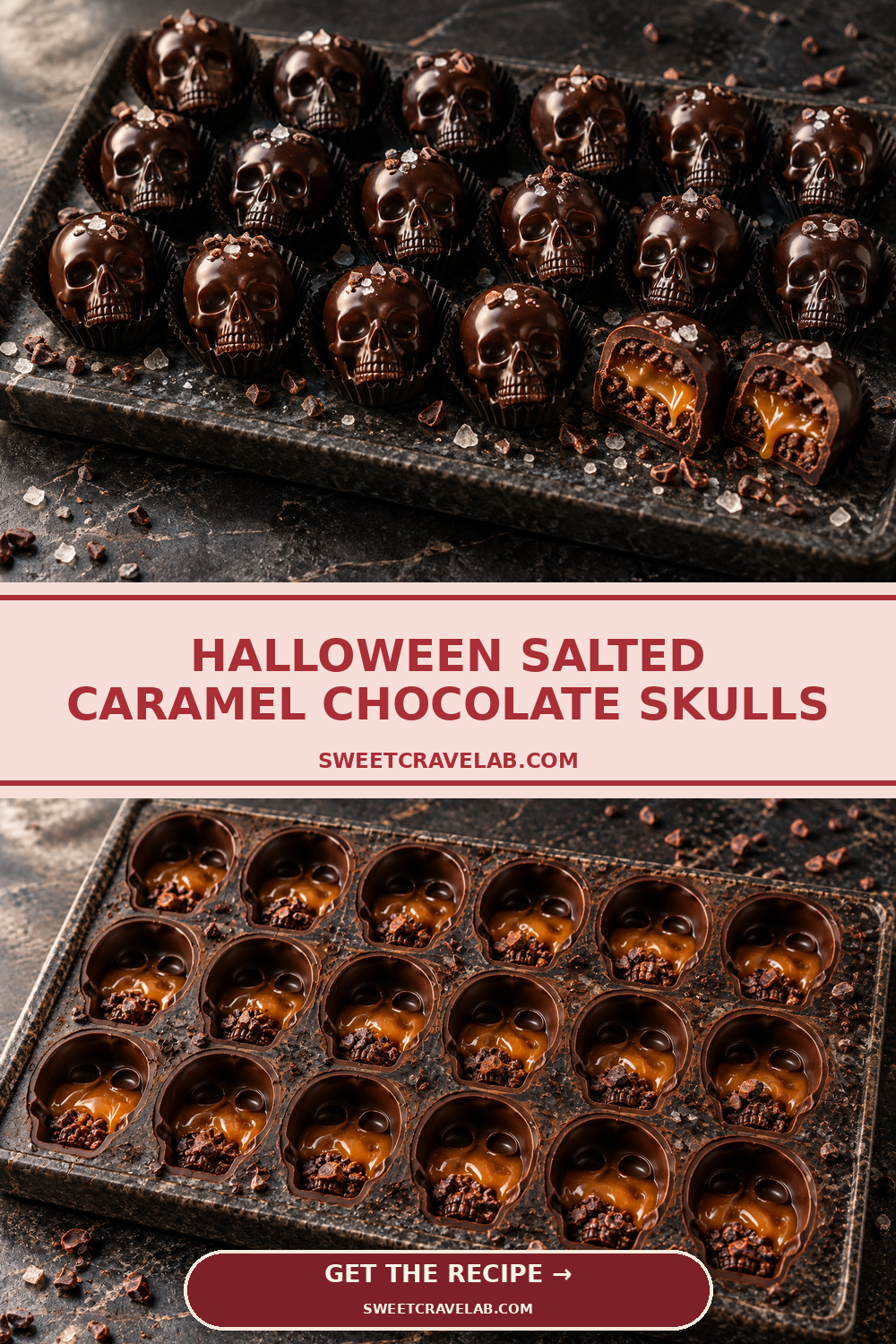 Homemade Halloween Chocolate Candy
