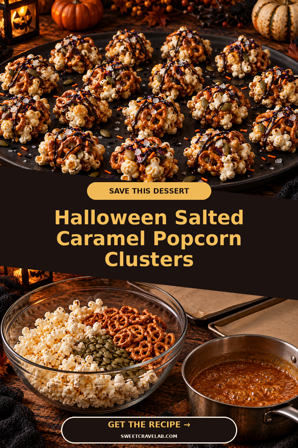 Crunchy Halloween Movie Night Dessert