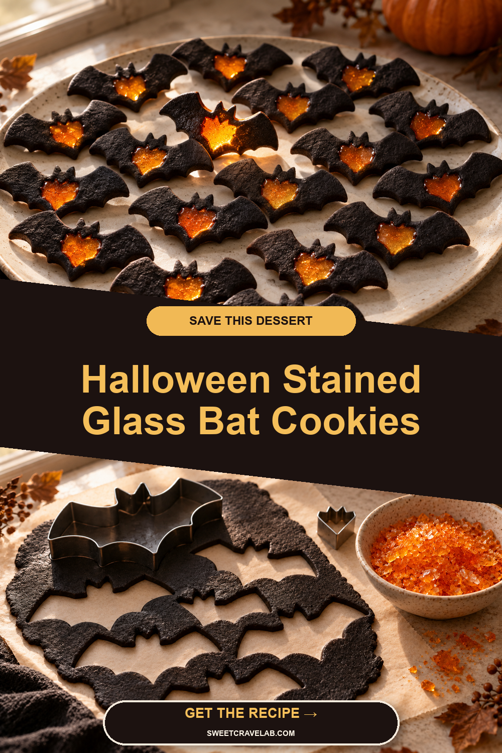 Dramatic Halloween Party Cookies