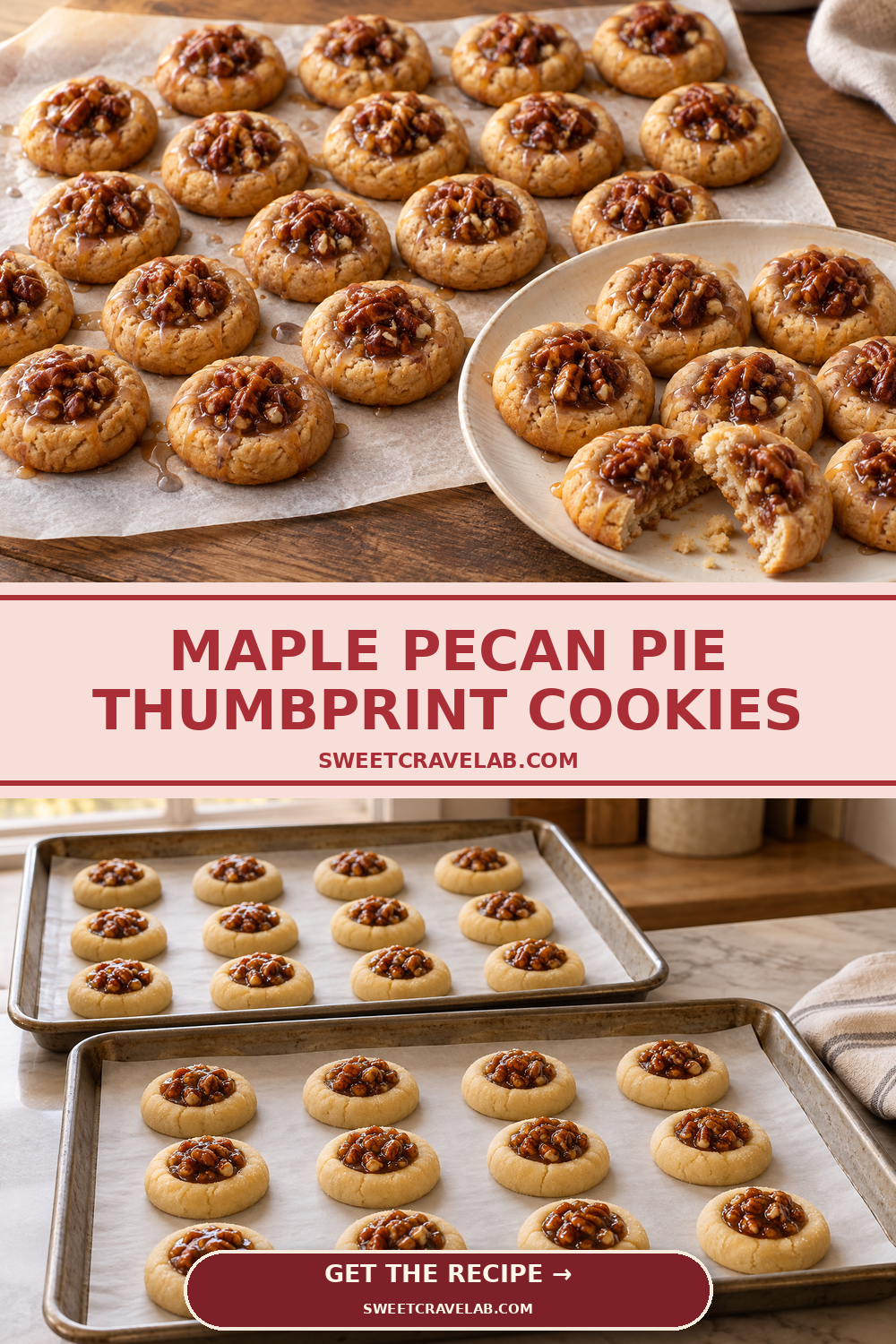 Make-Ahead Maple Pecan Cookies