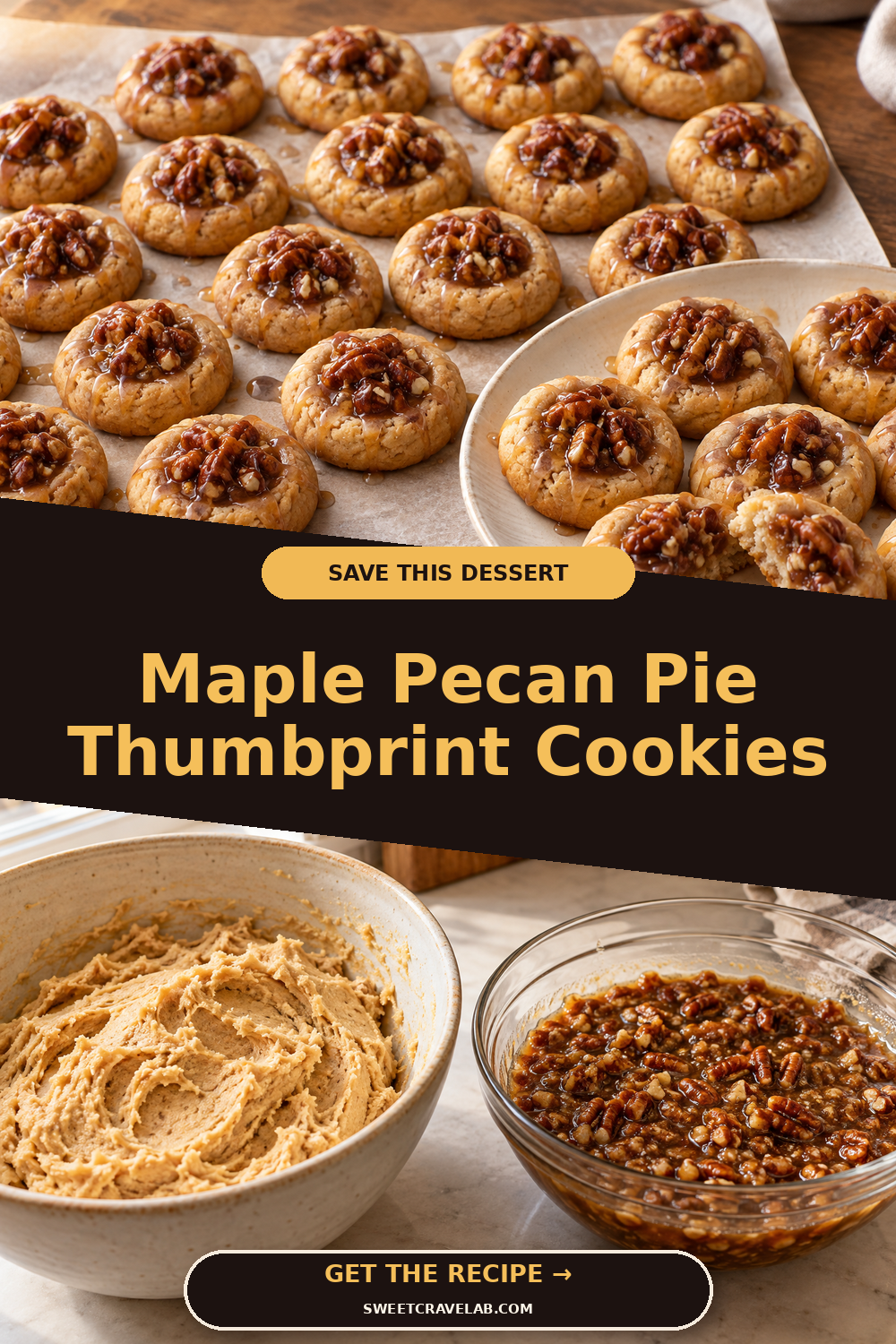 Cozy Pecan Thumbprint Cookie Recipe