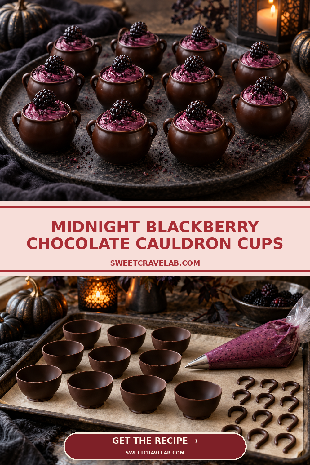 How to Make Chocolate Cauldron Cups