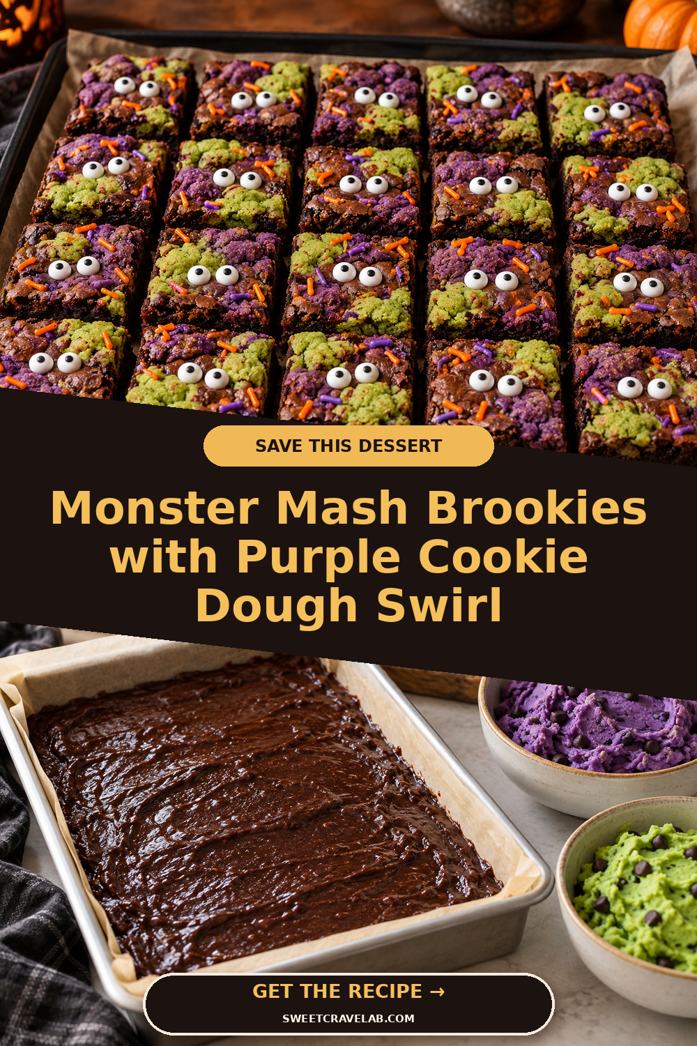 Easy Halloween Brookies for a Party