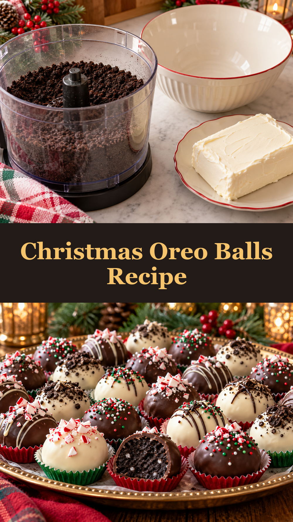 Christmas Oreo Balls Recipe