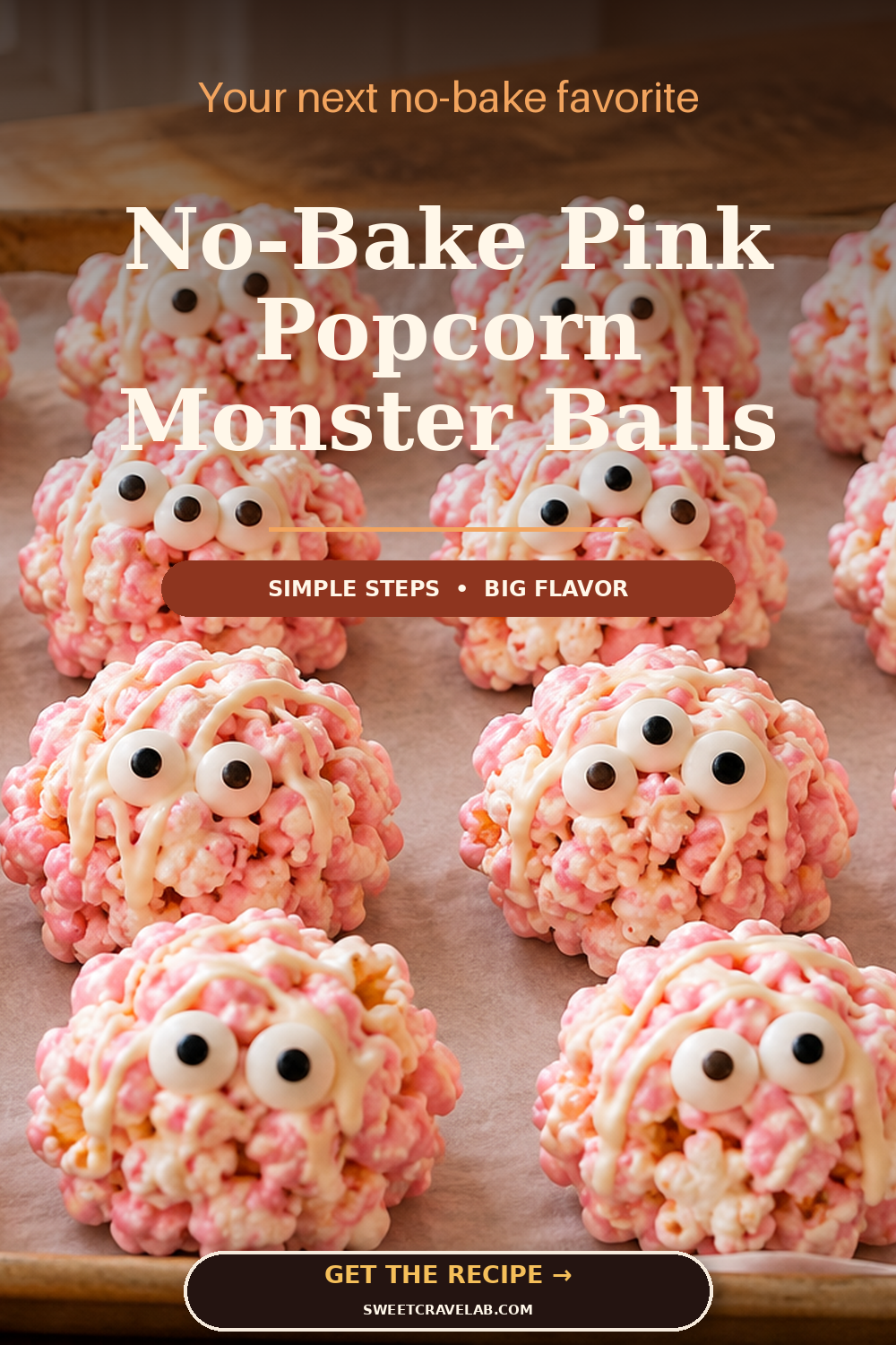 Pastel Halloween Popcorn Balls