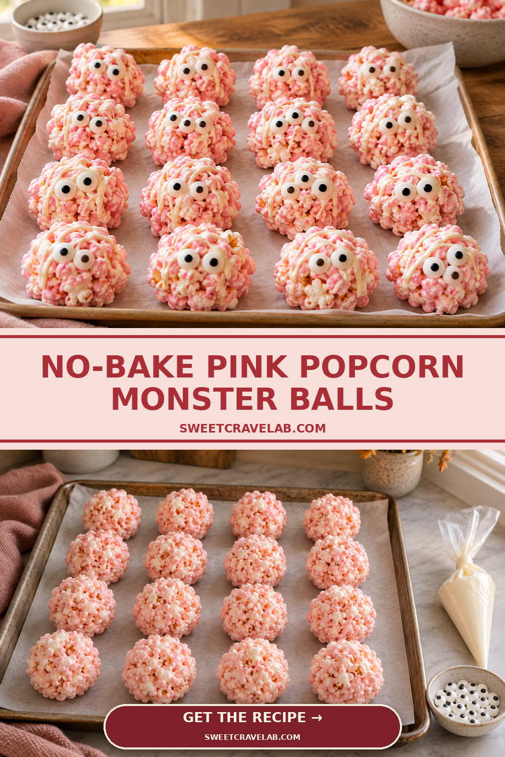 Easy Pink Halloween Party Dessert