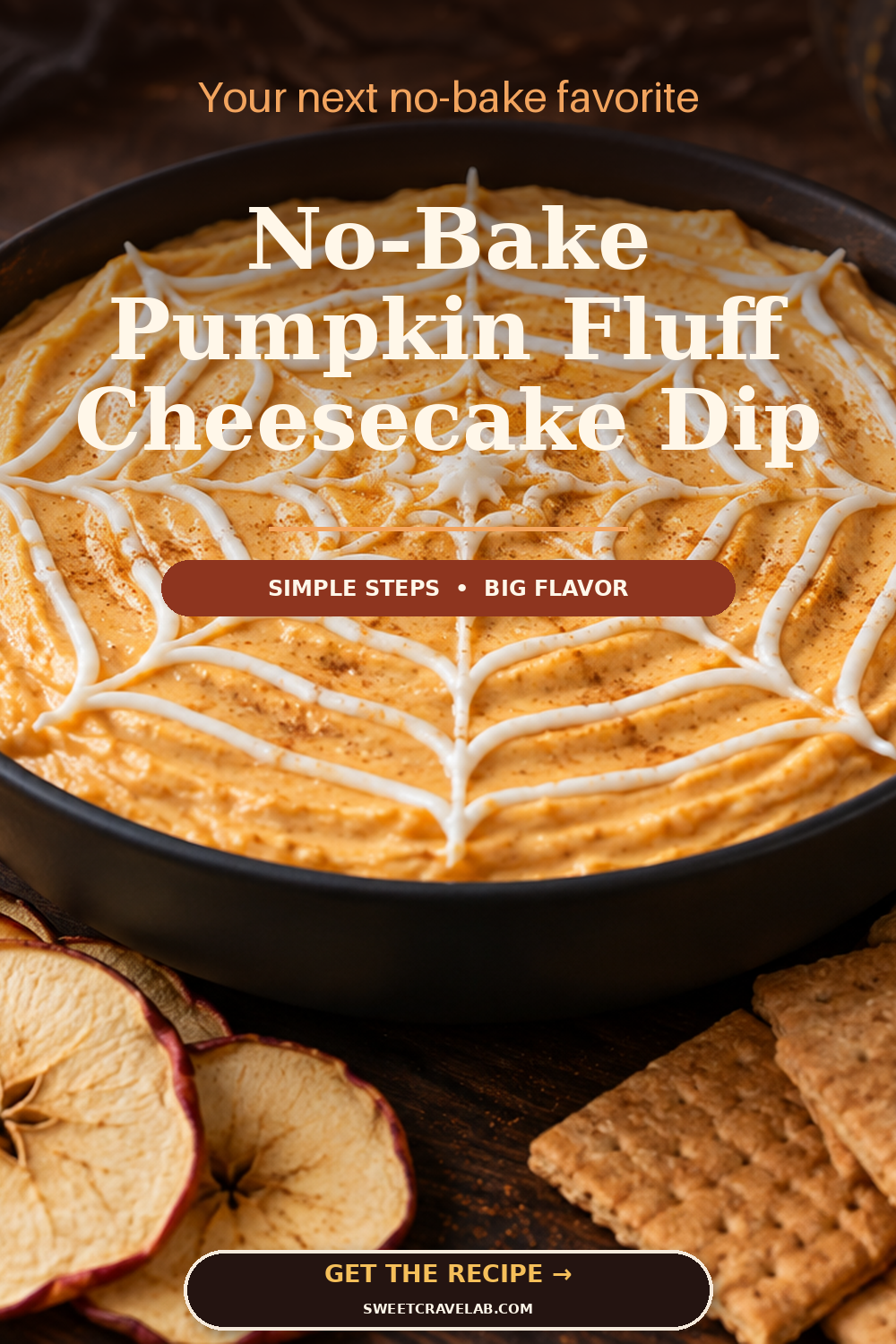 Easy Halloween Pumpkin Dessert Dip