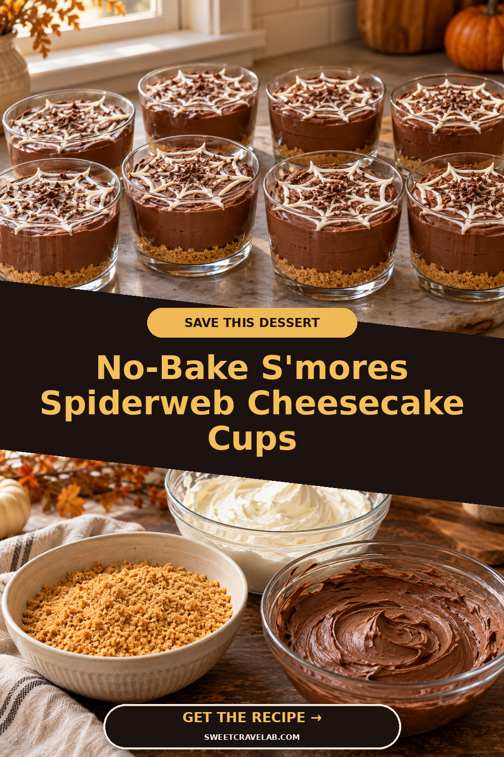Make-Ahead Halloween Dessert Cups