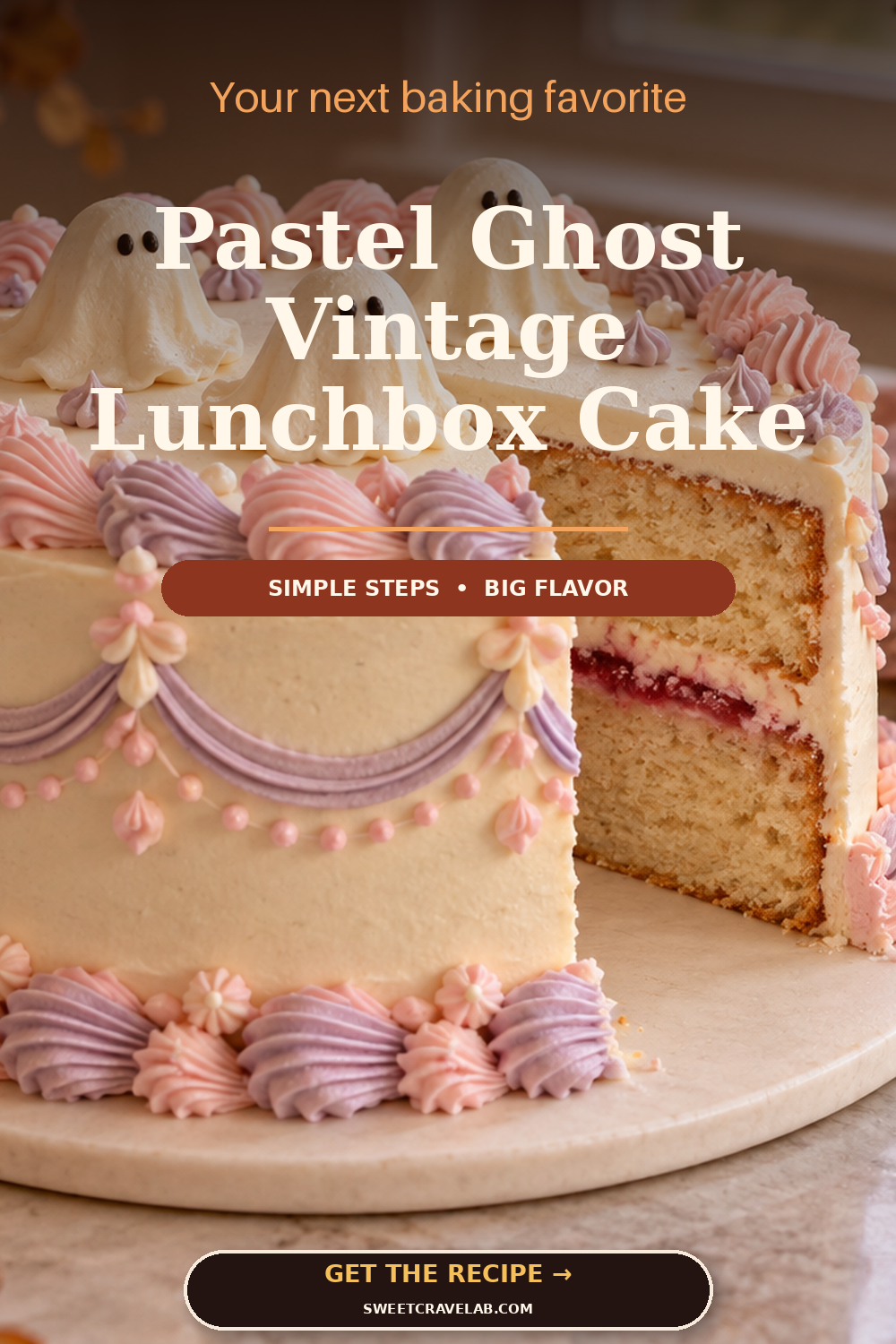 Cute Pastel Halloween Cake