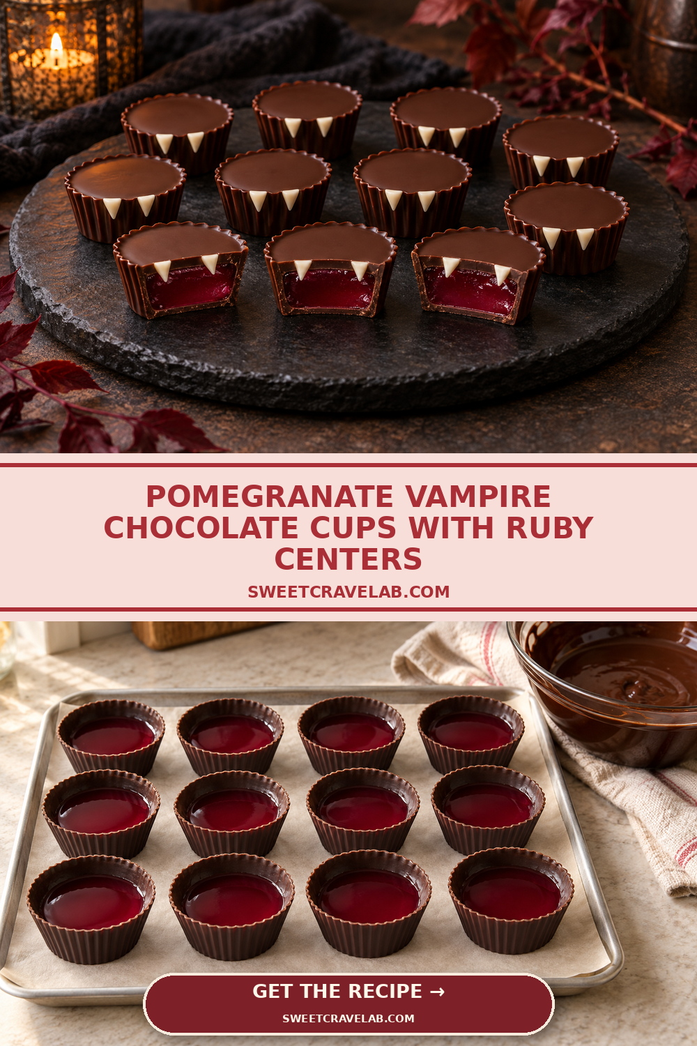 How to Make Filled Halloween Chocolate Cups