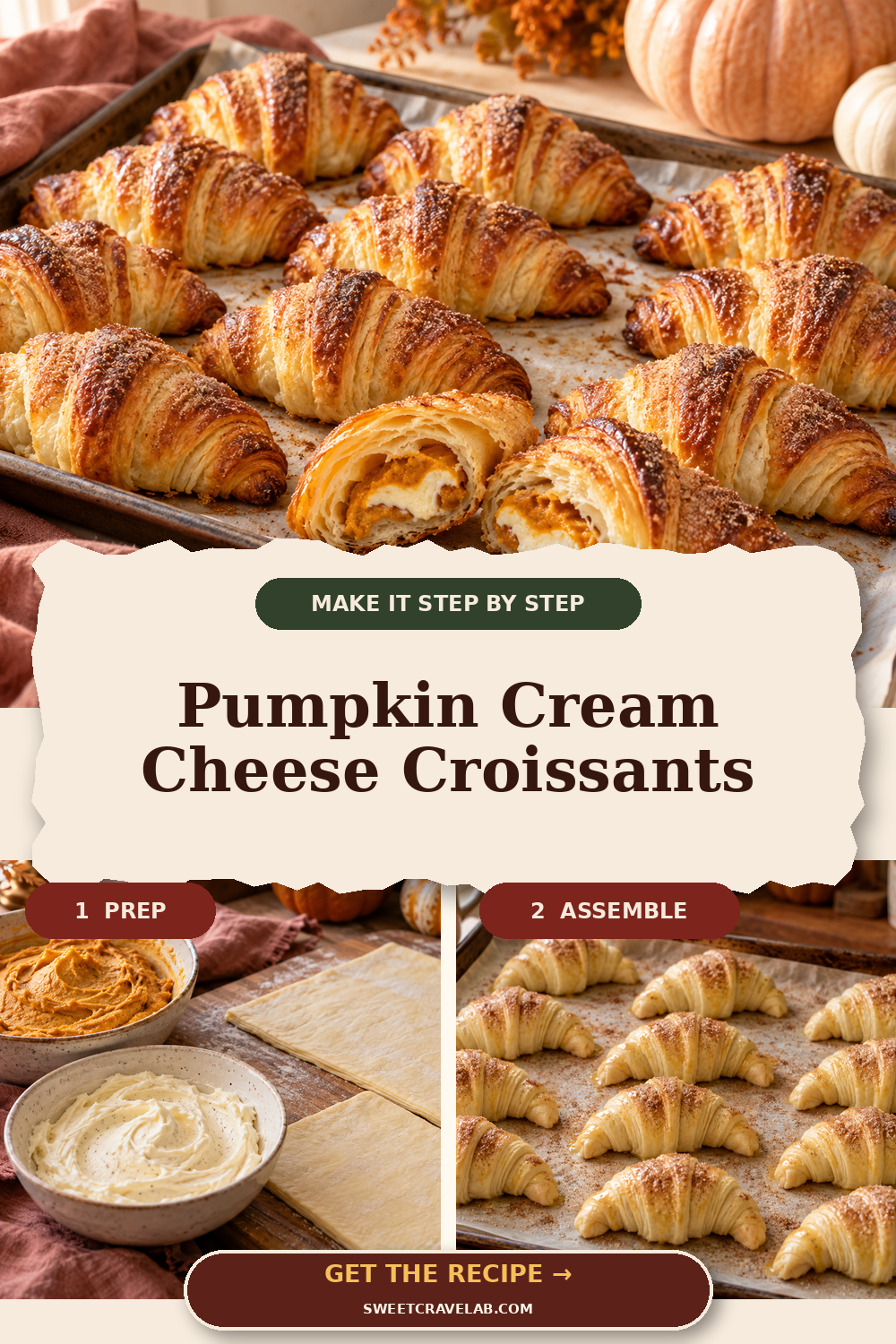 Easy Pumpkin Croissant Recipe for Fall