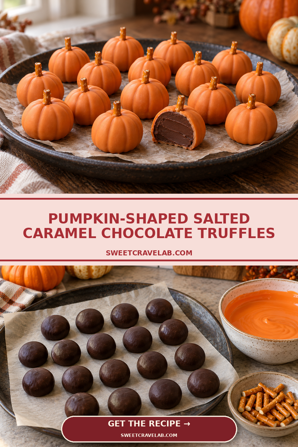 How to Make Chocolate Pumpkin Truffles