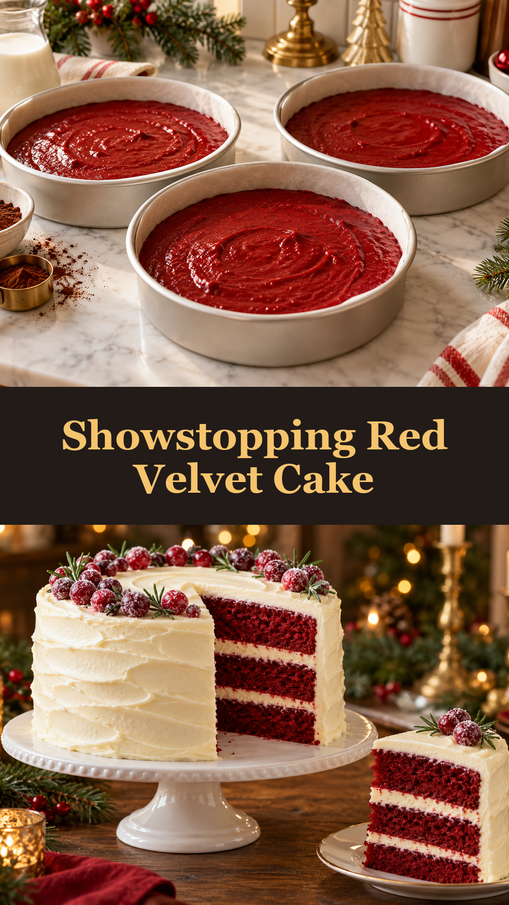 Showstopping Red Velvet Cake