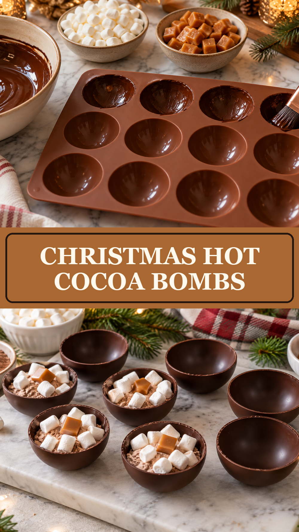 Christmas Hot Cocoa Bombs