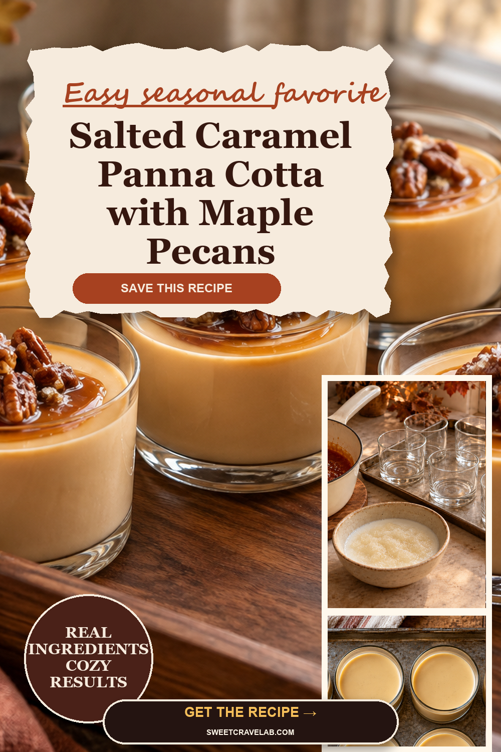 Salted Caramel Panna Cotta