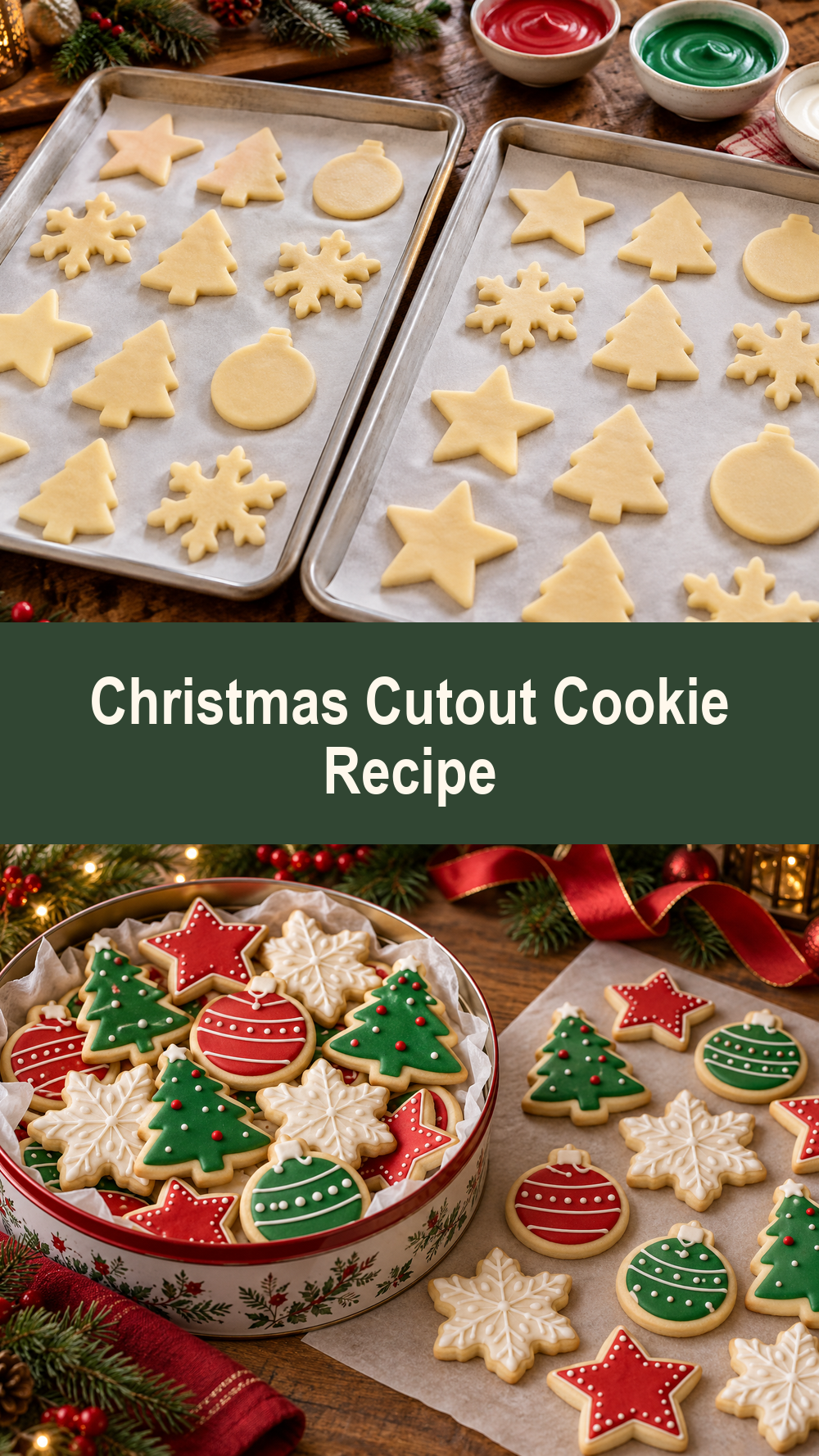 Christmas Cutout Cookie Recipe
