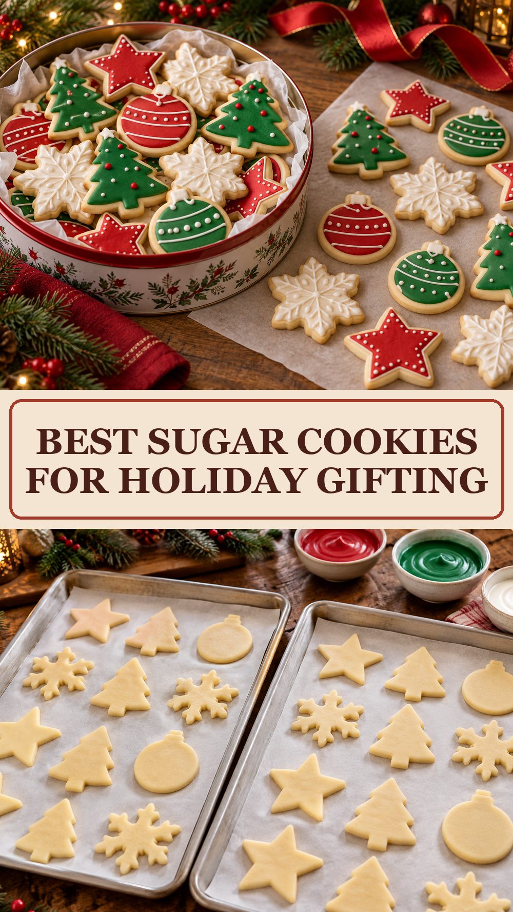 Best Sugar Cookies for Holiday Gifting
