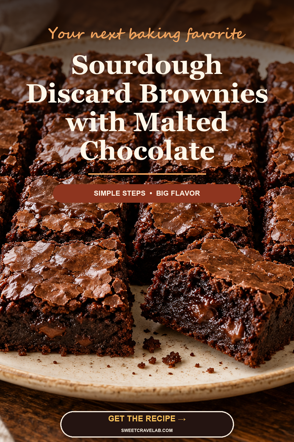 Extra-Fudgy Sourdough Brownies