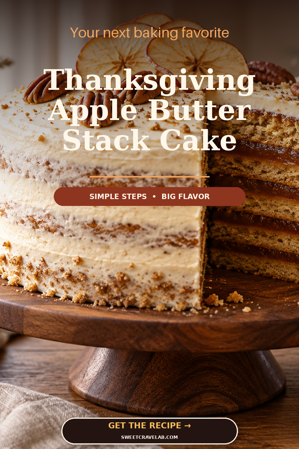 Six-Layer Apple Butter Spice Cake