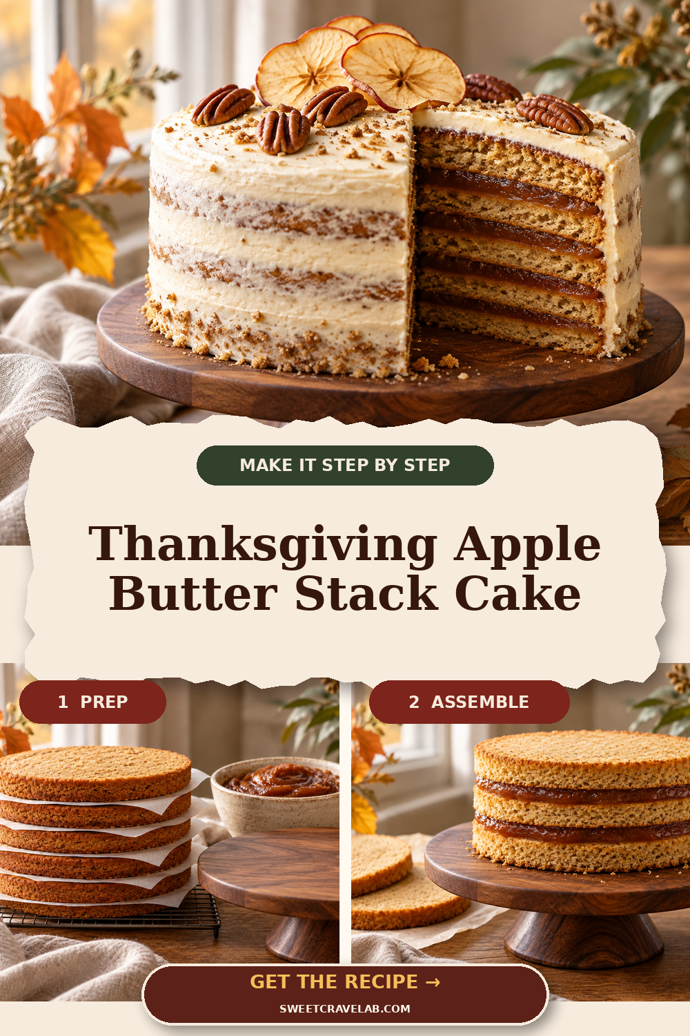 Make-Ahead Thanksgiving Apple Cake
